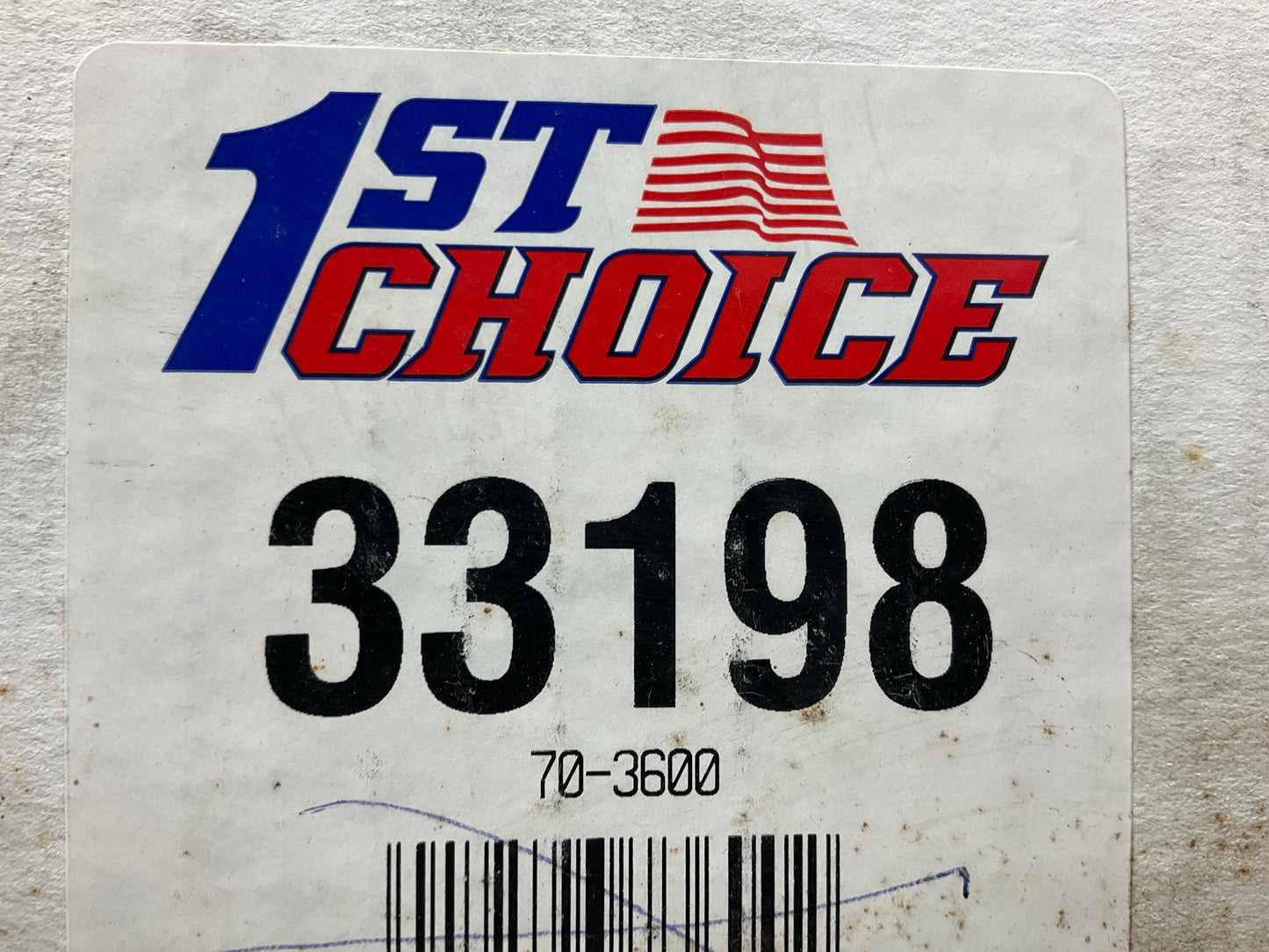 1st Choice 33198 A/C Accumulator