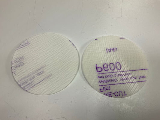 3M 00711 Hookit Ii 260l Finishing Film Sanding Discs 3'' P600 Grit, Pack Of 50