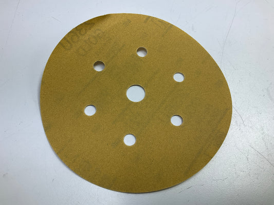 3M 01079 Dust Free Sanding Discs 6'', P180 180 Grit, Hookit, 100 Discs / Box