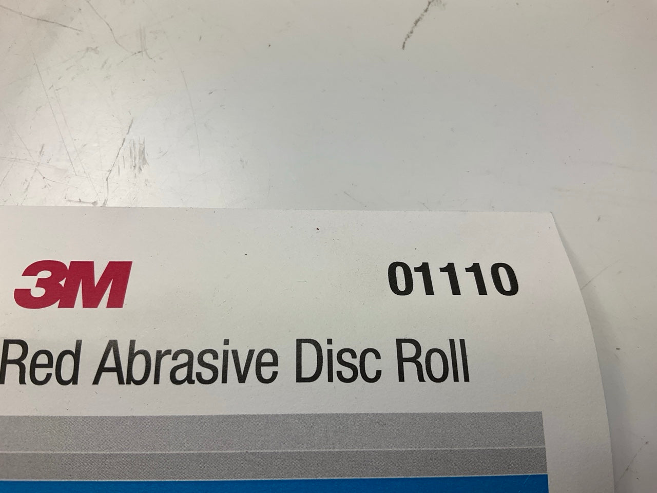 3M 01110 Stikit Red 6'' P240 Grit Abrasive Sanding Disc, 100 / Pack