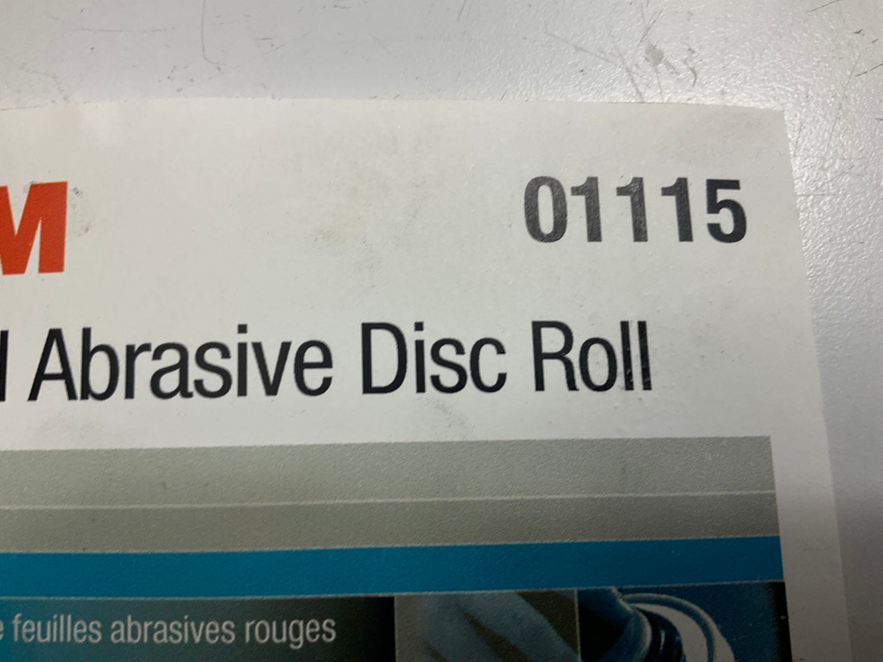 3M 01115 Red Abrasive Stikit Sanding Disc, 6 Inch, P100 Grit, Roll Of 100 Discs