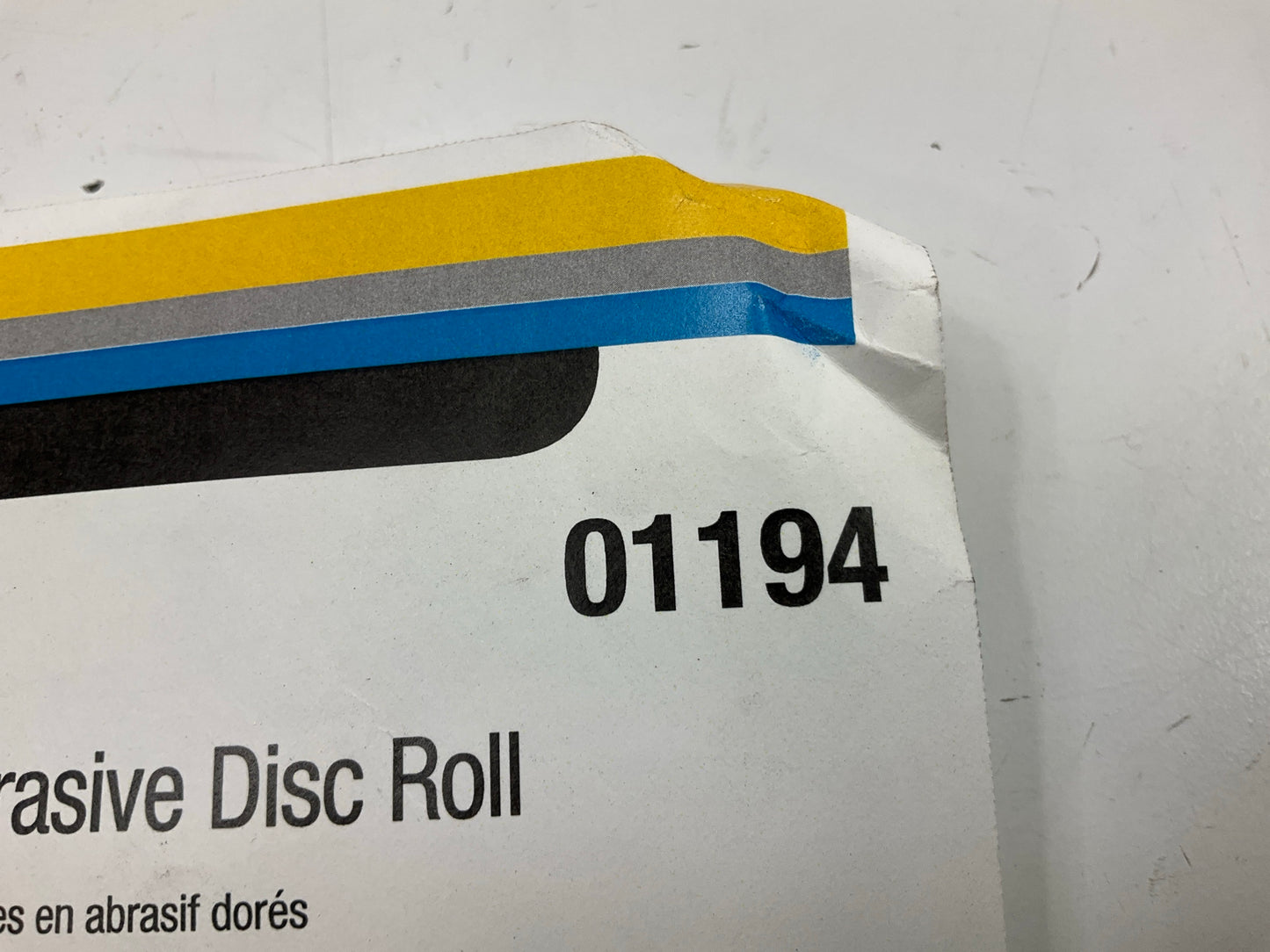3M 01194 Stikit Gold Sanding Disc Roll, 5 Inch, P180 Grit, 75 Discs Per Roll