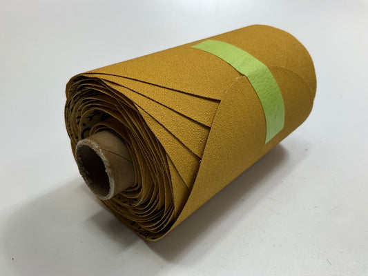 3M 01196 Stikit Gold Sanding Disc Roll, 5 In, P120 Grade, 75 Discs Per Roll