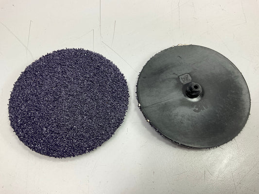 3M 01343 3'' 24-grit Coarse Abrasive Imperial Sanding Discs, Pack Of 15 Discs