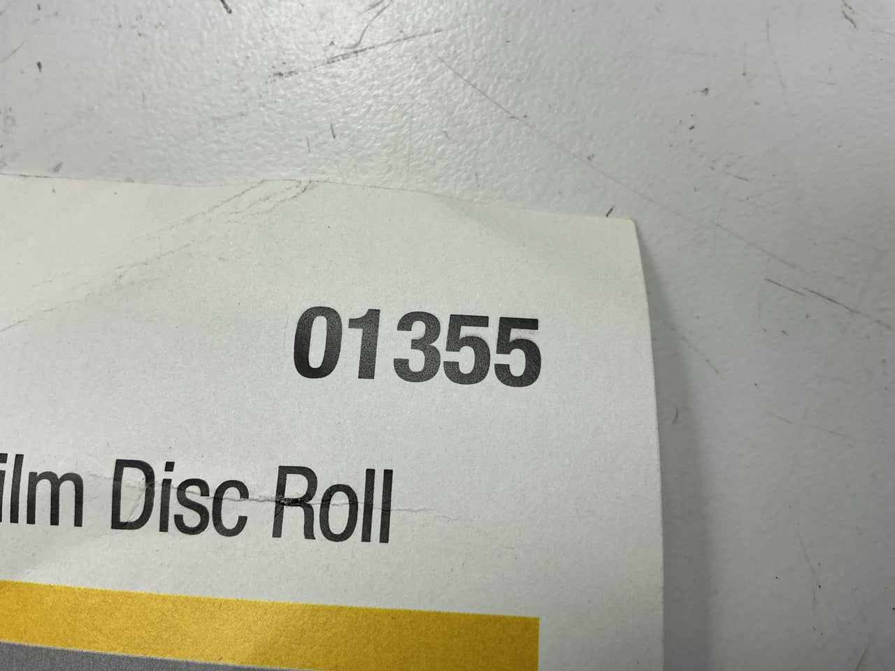 3M 01355 Stikit Gold Film Sanding Disc Roll, 6 In, P320 Grade, 125 Discs / Roll