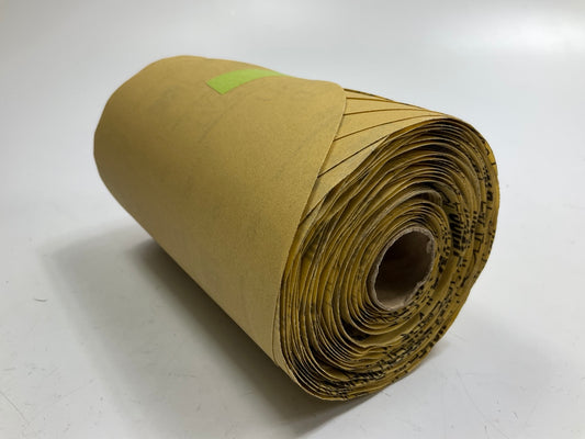 3M 01436 Stikit Gold Sanding Disc Roll, 6'' Diameter, P280 Grit, 175 Discs / Roll
