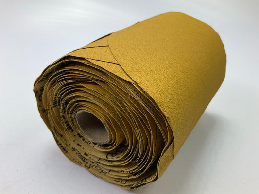 3M 01442 236U Stikit PSA Gold Sanding Disc Roll 6 Inch, P100 Grit 125 Discs/Roll