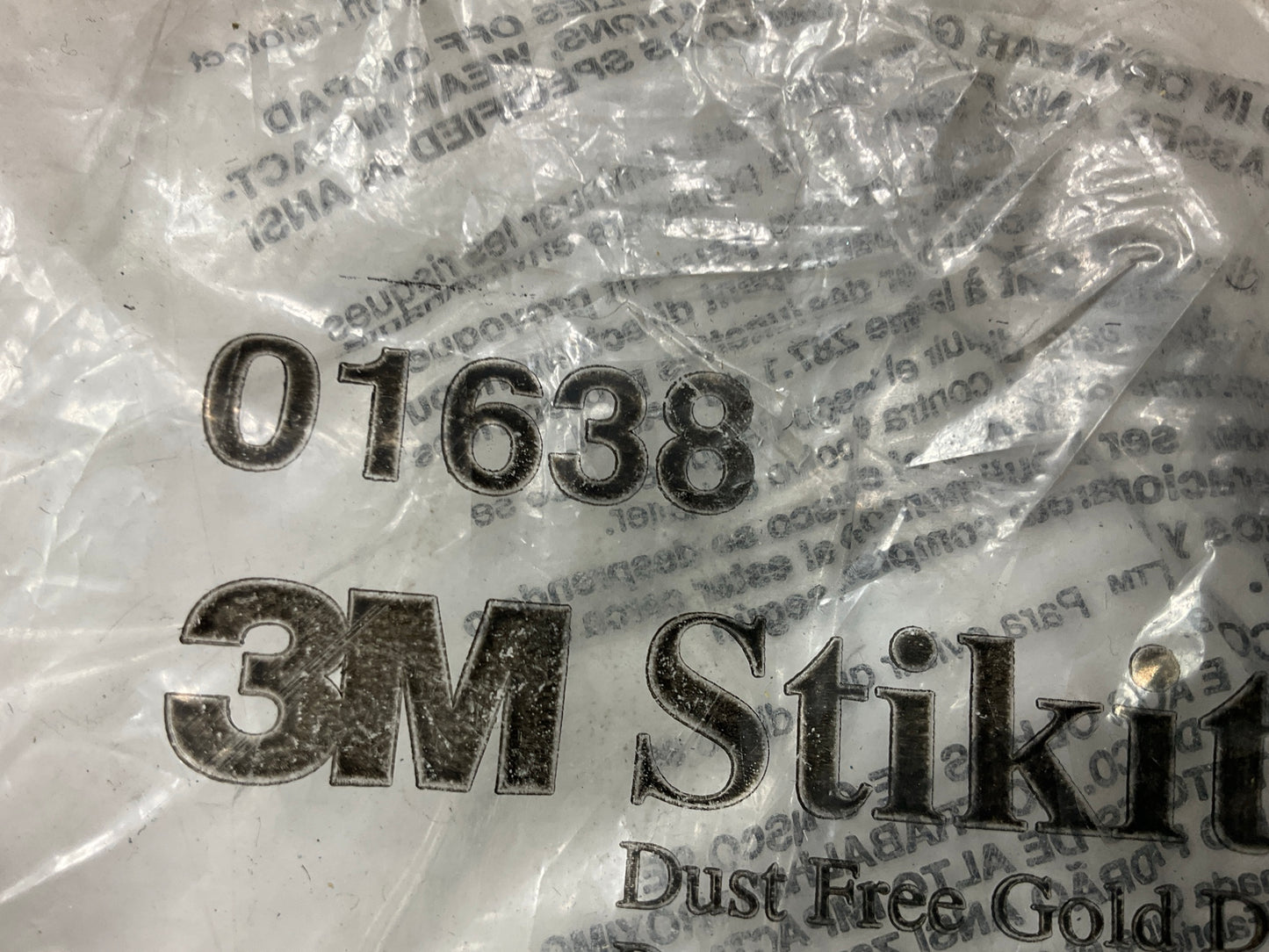 3M 01638 Stikit Gold Dust Free 216U PSA Discs, 6'' Diam, 220 Grit (175 Discs)