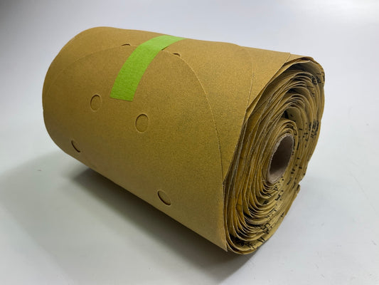 3M 01639 Stikit Gold Dust Free Sanding Disc 6'', P180 Grit, Roll Of (175 Discs)