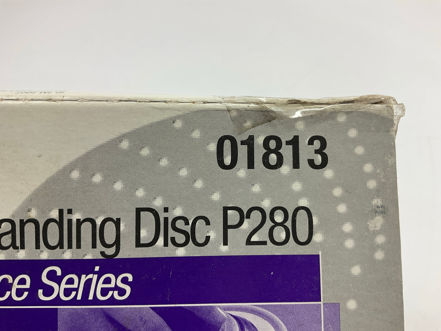 (35 Discs Total) 3M 01813 Purple Clean Sanding 6'' Discs P280, 280 Grit, Hookit