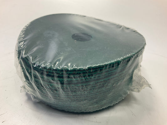 3M 36507 Green Corps Fibre Sanding Disc, 5'' X 7/8'', 40 Grit - 31 Discs Total