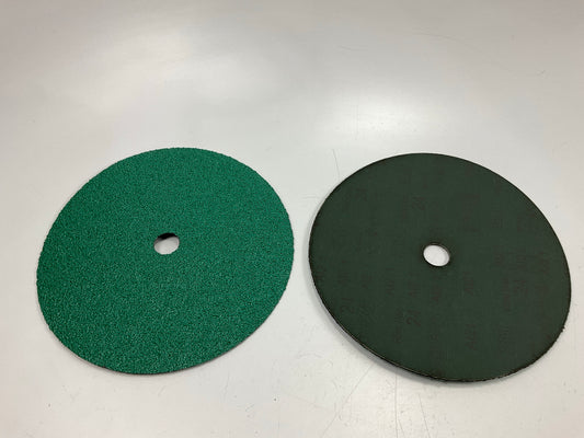 PACK OF (13) Discs 3M 01929 Coated Abrasive Grinding Disc - 24 Grit 9-1/8''x7/8''