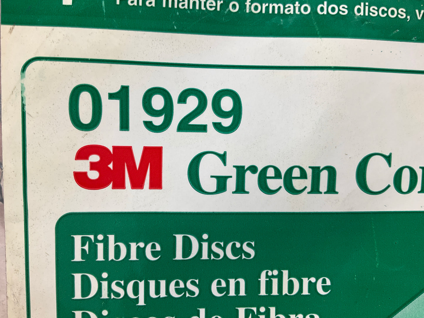 3M 01929 Coated Abrasive Grinding Disc - 24 Grit 9-1/8''x7/8'', PACK OF (20) Discs