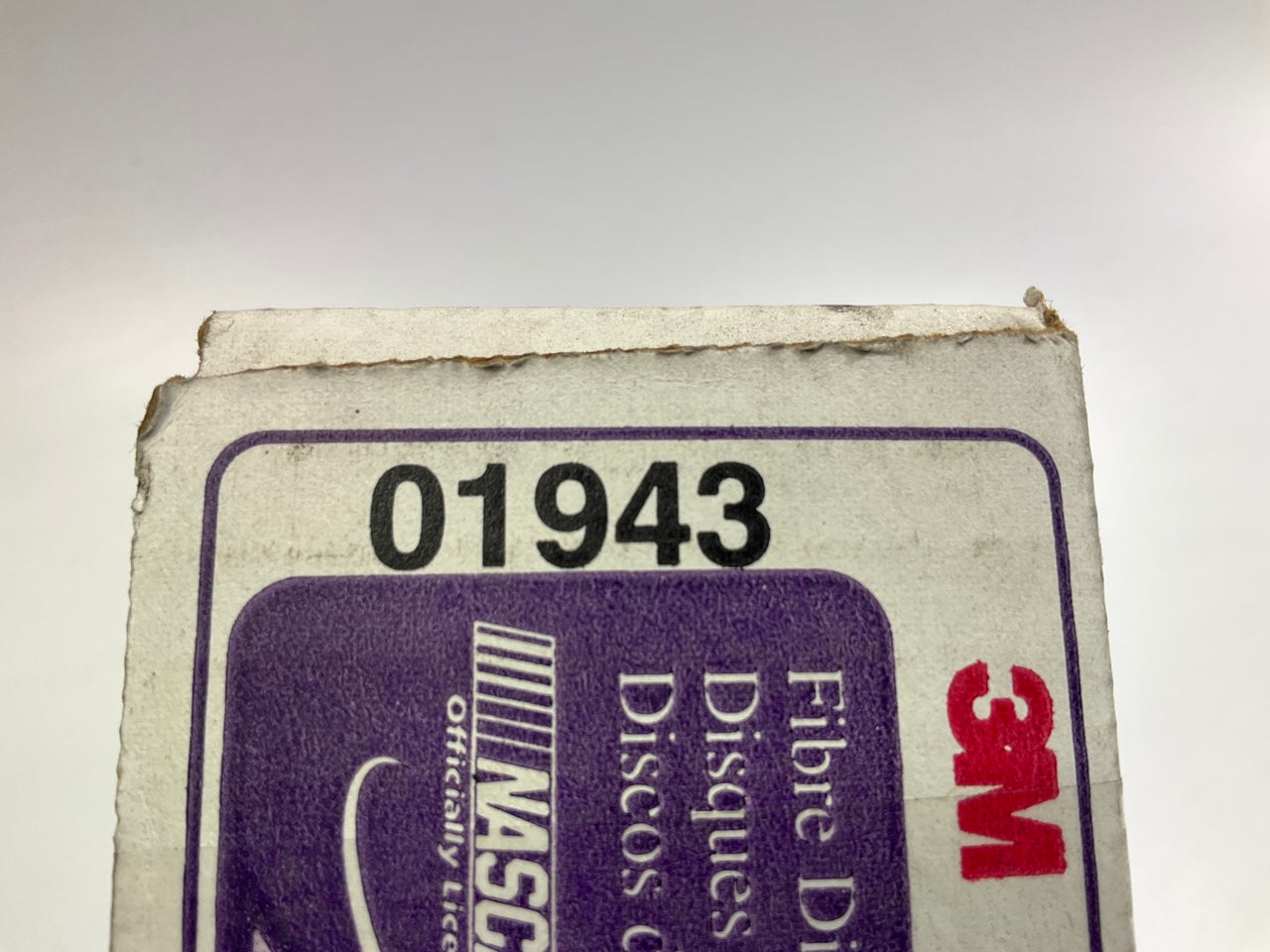 3M 01943 Imperial 5'' X 7/8'' 50 Grit Fiber Disc - 10 / Pack