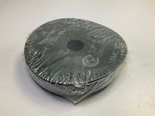 3M 01944 Coated Abrasive Fibre Sanding Disc,36 Grade, 5'' X 7/8'' - Box Of 10