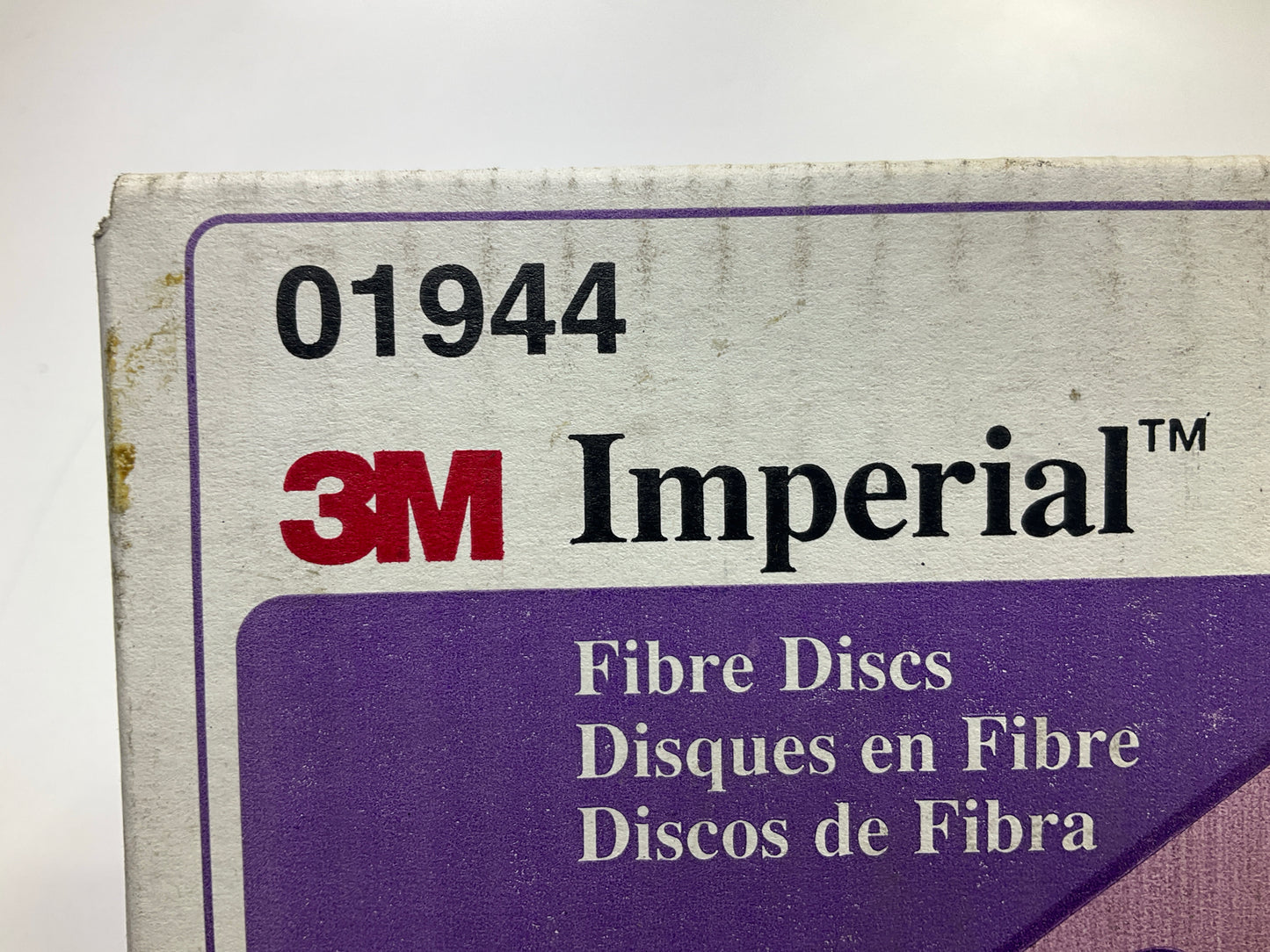 3M 01944 Coated Abrasive Fibre Sanding Disc,36 Grade, 5'' X 7/8'' - Box Of 10