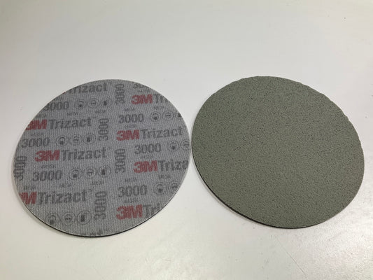 3M Trizact 02085 443SA Abrasive Sanding Discs, 6 In Dia, 3000 Grit, 15 Discs