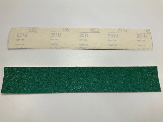 3M 02232 Green Corps Stikit Production File Abrasive Sheet 36 Grit (100 Sheets)