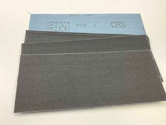 5 Packs - 3M 03008 Emery Cloth Sandpaper Assortment 3-2/3 In X 9 In