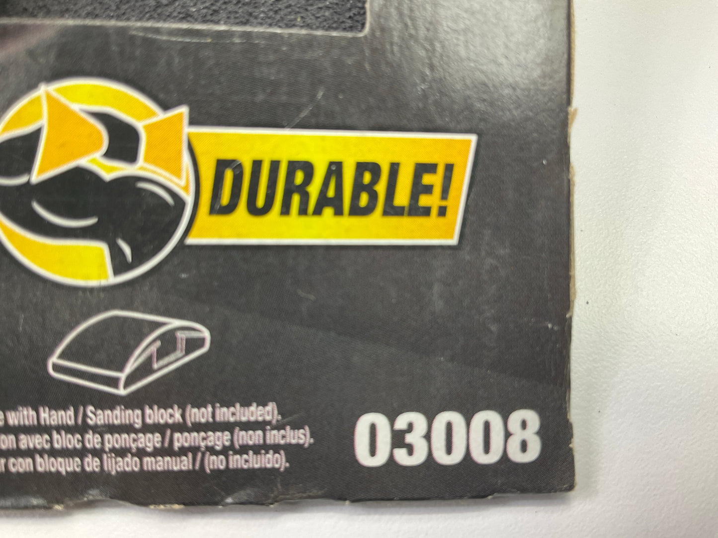 5 Packs - 3M 03008 Emery Cloth Sandpaper Assortment 3-2/3 In X 9 In