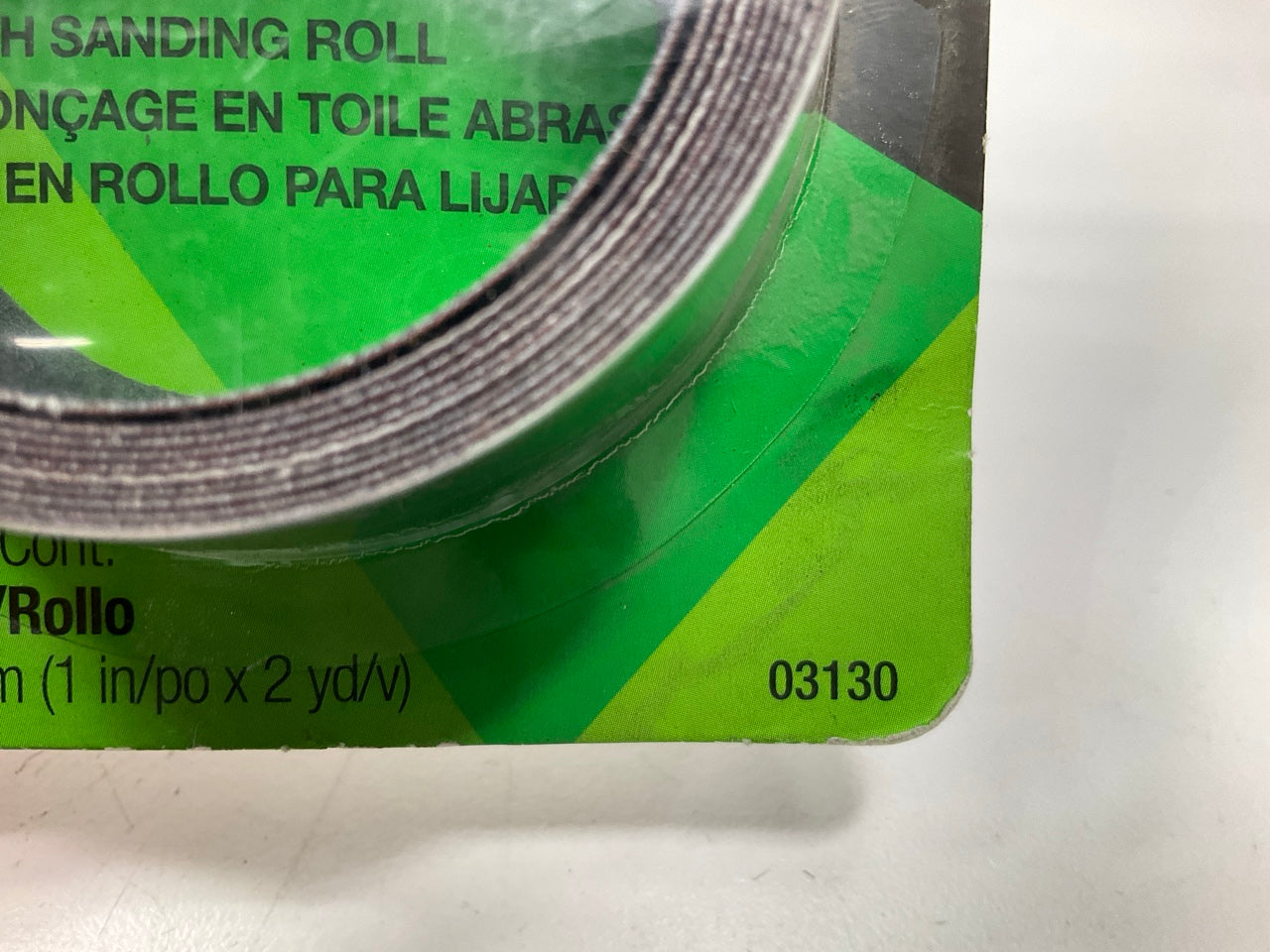 3M 03130 Abrasive Cloth Sanding Roll, 1'' X 2 Yards, 320 Grit