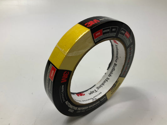 (10) Rolls - 3M 03423 Automotive Refinish Masking Tape, 0.70'' X 35 Yds.