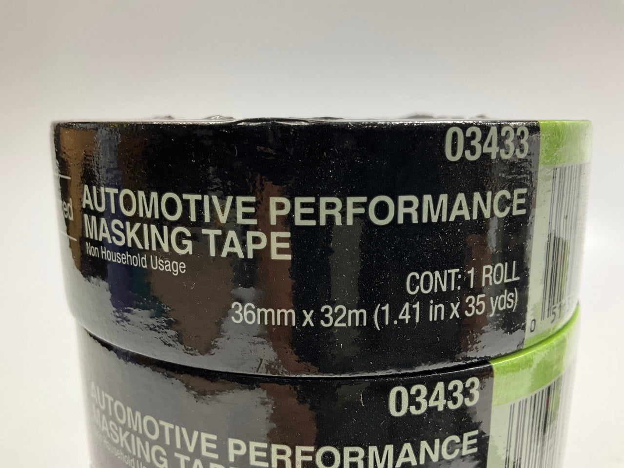 (10) Rolls - 3M 03433 Automotive Performance Masking Tape, 1.41'' X 31 Yard Each