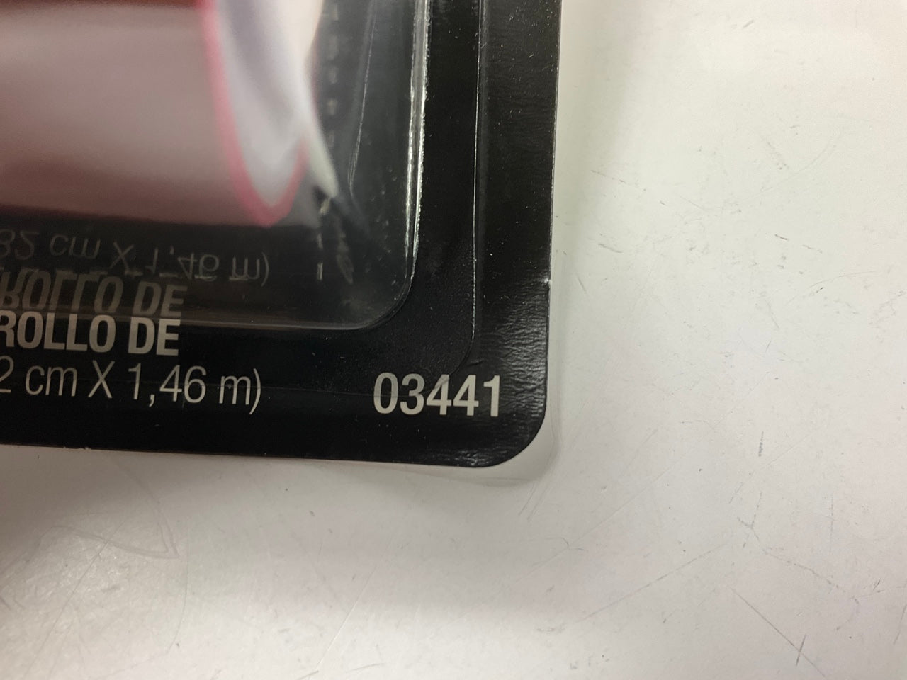 3m 03441 Red Lens Repair Tape - 1-7/8'' X 60''