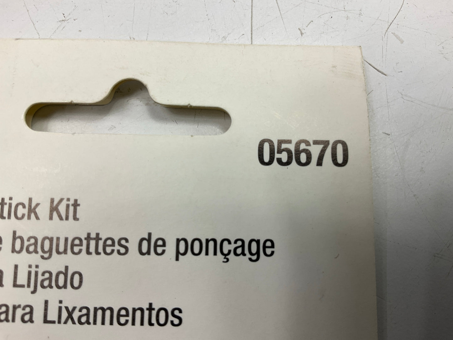 3M 05670 Hookit Sanding Stick Kit - 10.75'', 8'' & 5.25''