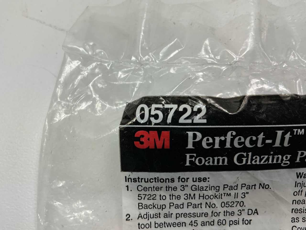 3M 05722 Perfect-It Hookit II Polishing Pad, 3 Inch, Pack Of 2 Pads