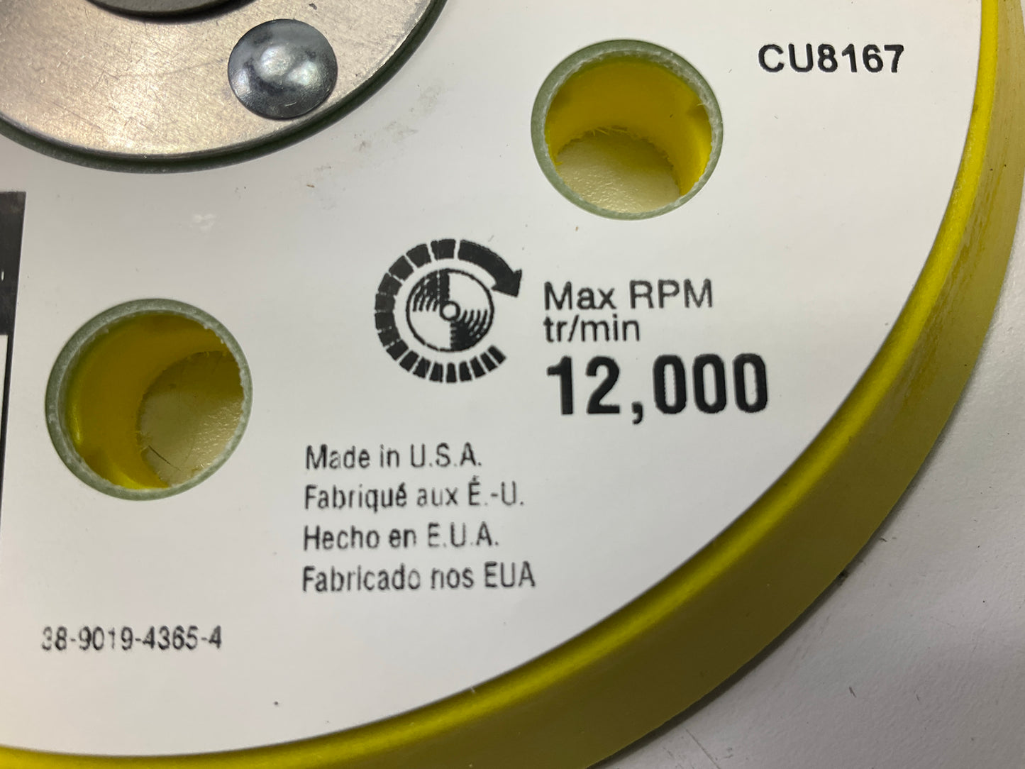 (2) 3M 05865 Hookit Low Profile Dust Control Clean Sanding Disc Pad, 6''