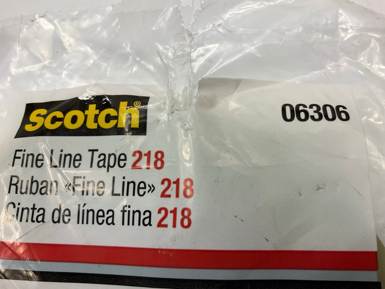 3M 06306, 1/16'' Scotch Fine Line Tape, 60 Yards