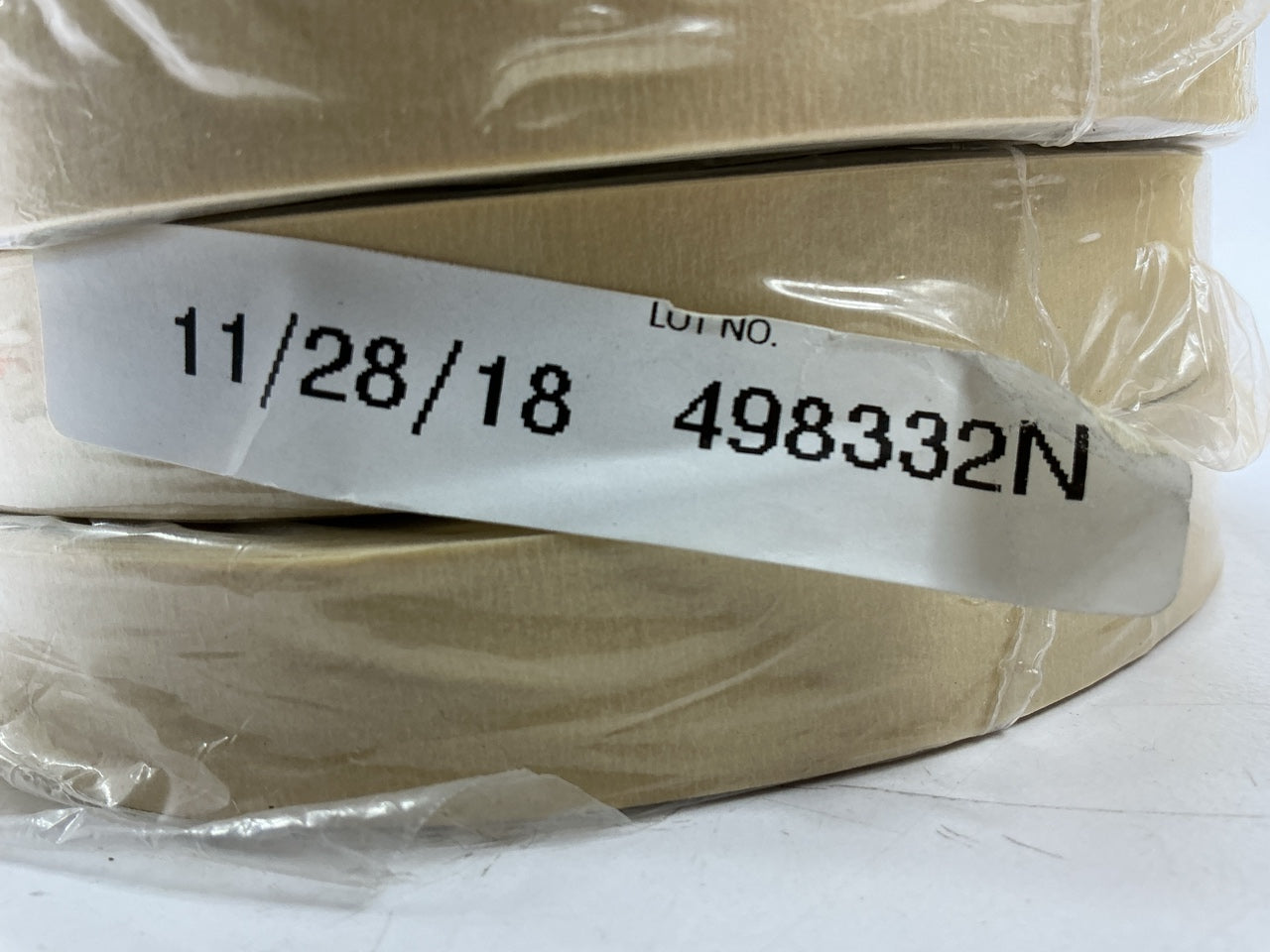 (15) Rolls - 3M 233 06334 Tan Masking Tape 18MM X 55M Single Roll