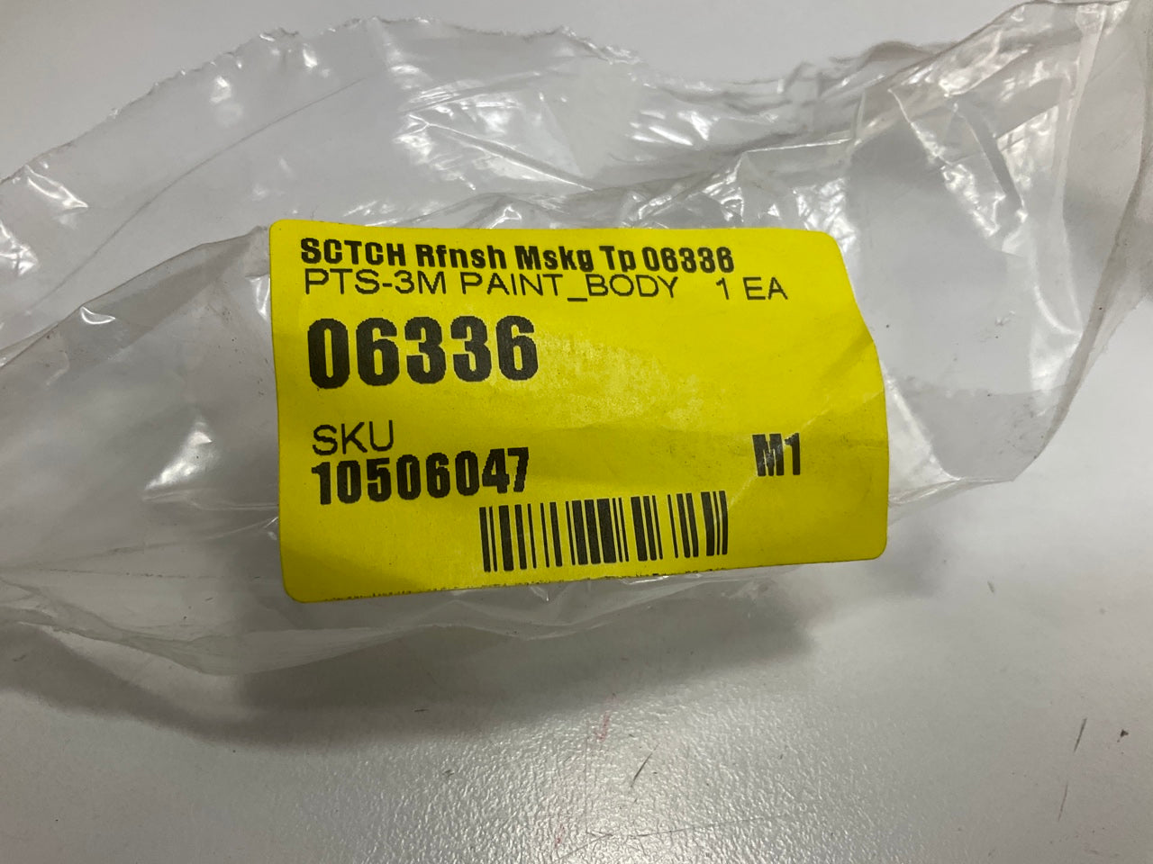 (12) 3M 06336 Automotive Refinish Masking Tape 233, 0.94'' X 60 Yard Each Roll