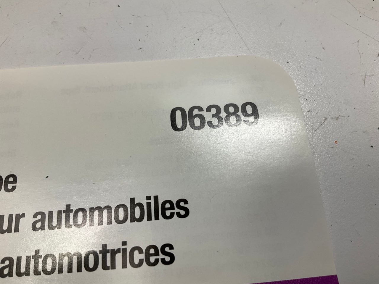 3M 06389 Acrylic Plus High Bond Premium Automotive Attachment Tape 7/8'' X 20 Yd