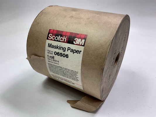Cosmetic Damage3 From Storage - 3M Scotch 021200 06506 Masking Paper 6'' X 1000'