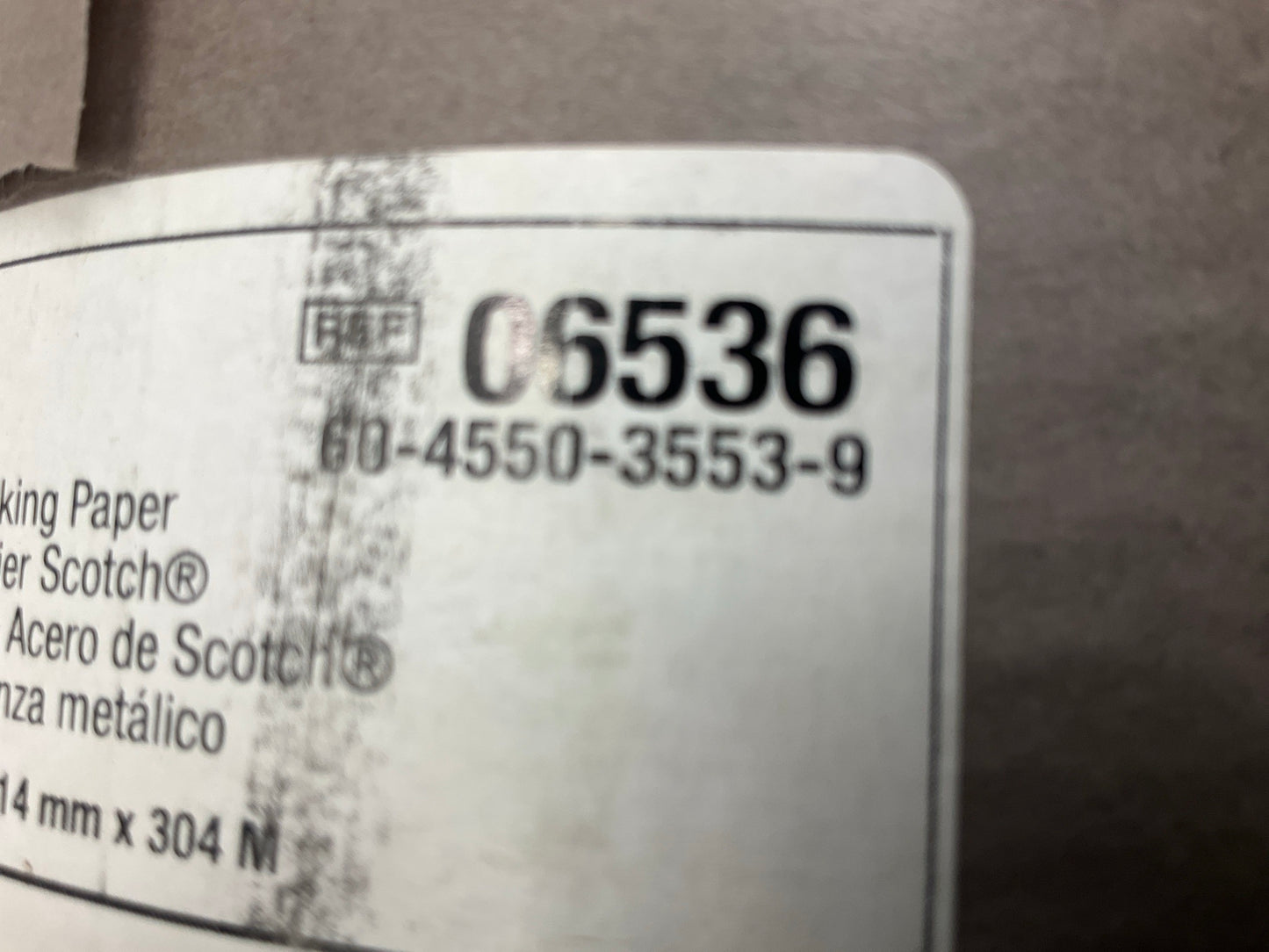 3M Scotch 06536 Masking Paper - 36'' X 100' Feet Long, 2.8mm Thick
