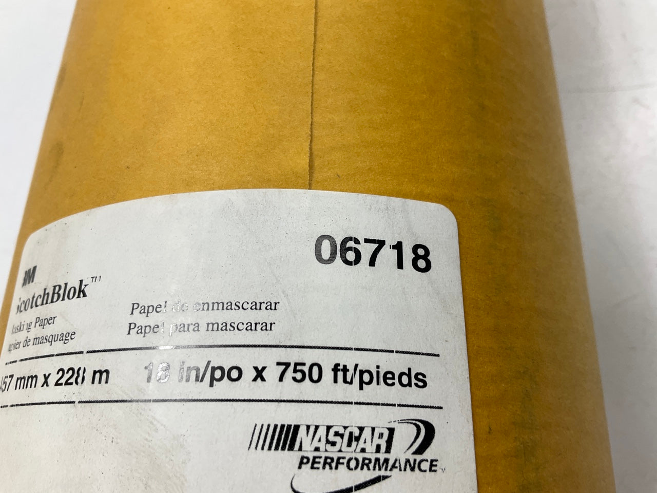 Cosmetic Damage #3, See Actual Photos 3M 06718 Masking Paper 18'' X 750 FEET