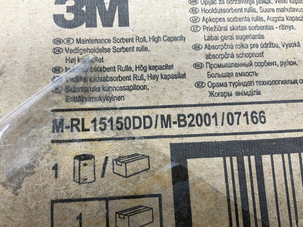 3M 07166 Maintenance Sorbent Oil Absorbing Roll - 15'' X 150 Feet