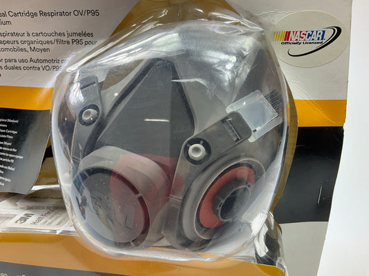 3M 07178 Automotive Paint Spray Respirator Mask, Medium OV/P95 Exp. 02/2026