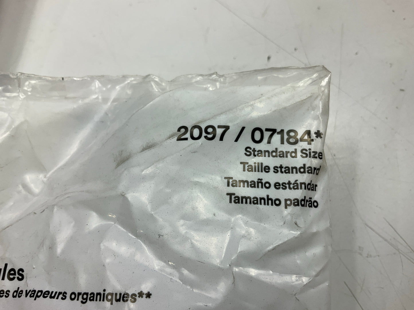 21 PACKS 3M 07184 Particulate Filter P100 Organic Vapor Relief Filter (42 TOTAL)