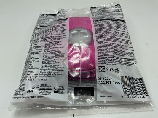 EXPIRED - 25 PACKS 3M 07184 Particulate Filter P100 Organic Vapor Relief Filter