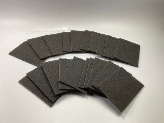 (20) Scotch-Brite 07448 Ultra Fine Hand Scuff Sanding Pad 6'' X 9''