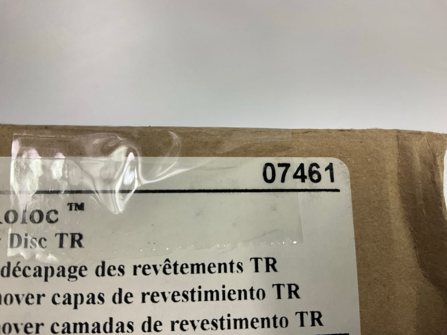 (10) 3M 07461 Scotch-brite Roloc Coating Rust & Paint Removal 3'' Inch