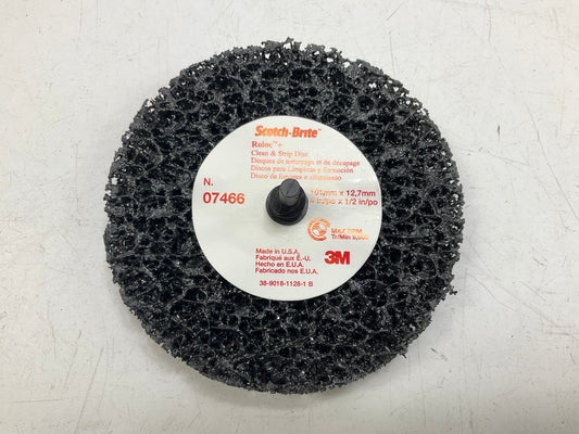 10 3M 07466 Scotch Brite Roloc 4'' Clean Strip Paint Rust Removal Disc X Coarse