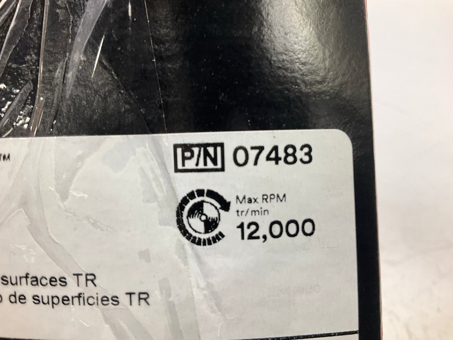 3M 07483 4'' Medium Scotch Brite Roloc Surface Conditioning Discs (10 / Pack)