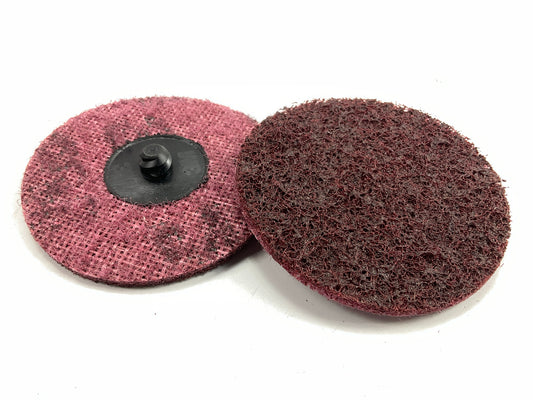 22 Discs - 3M 07486 Scotch-Brite Roloc Surface Prep Disc, Medium Grit, 3''