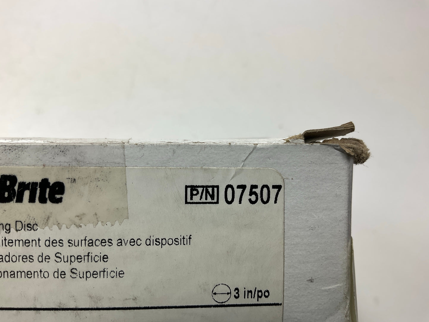 (25) 3M 07507 3'' Super Fine Surface Conditioning Discs SC-DH Series No-Hole