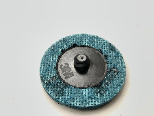 3M 07515 2'' Scotch Brite Roloc Conditioning Discs - Very Fine - Box Of 25 Discs