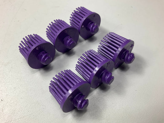 (6) 3M 07540 Scotch-Brite Roloc Body Man's Bristle Discs 1'', 36 Grade